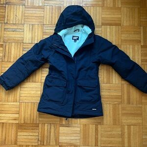 Lands End kids squall waterproof insulated winter jacket